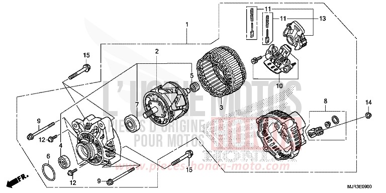 GENERATRICE de F6C "Valkyrie" GRAPHITE BLACK (NHB01) de 2015